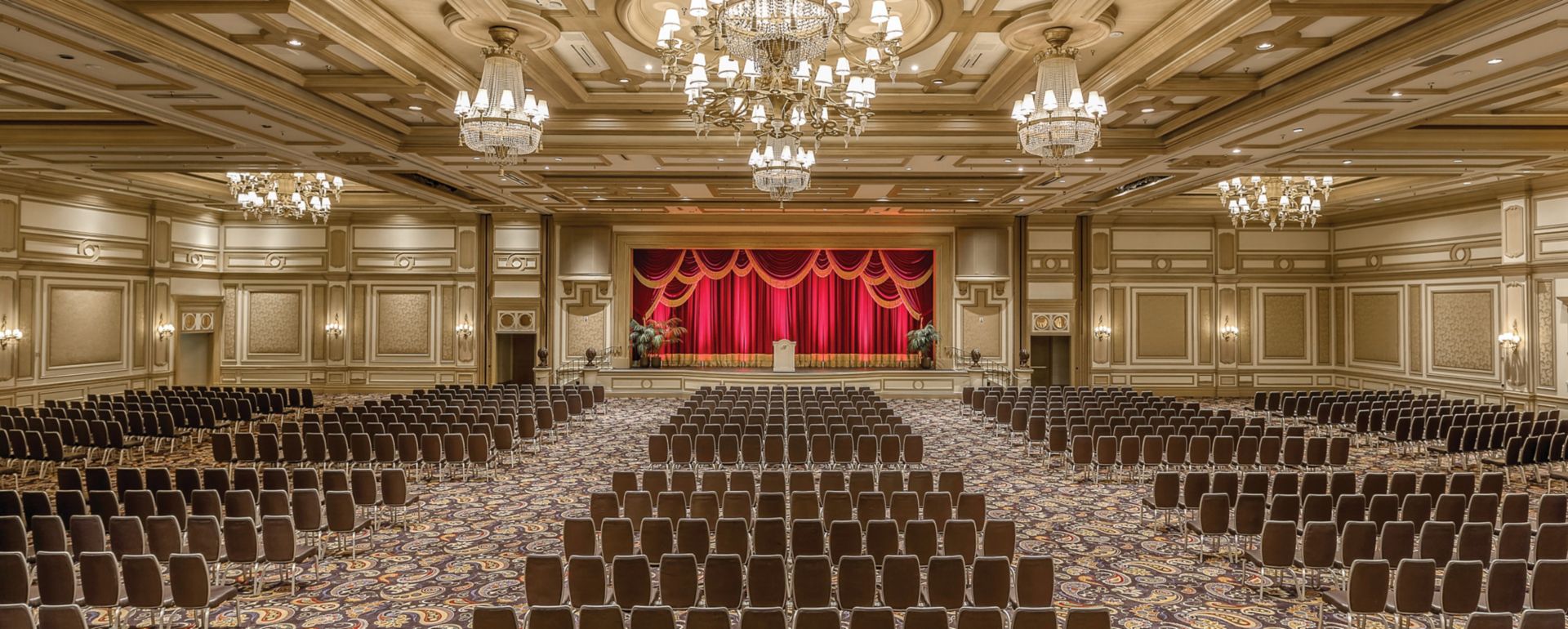 Executive reception lounge at Bellagio Las Vegas for corporate events