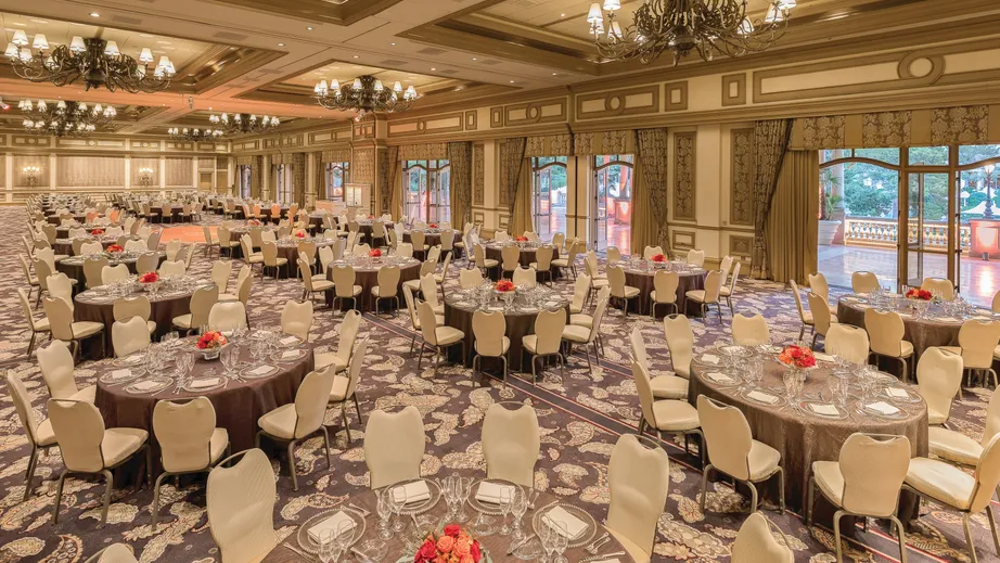 Corporate Events Las Vegas — corporate awards dinner and banquet at Bellagio Las Vegas